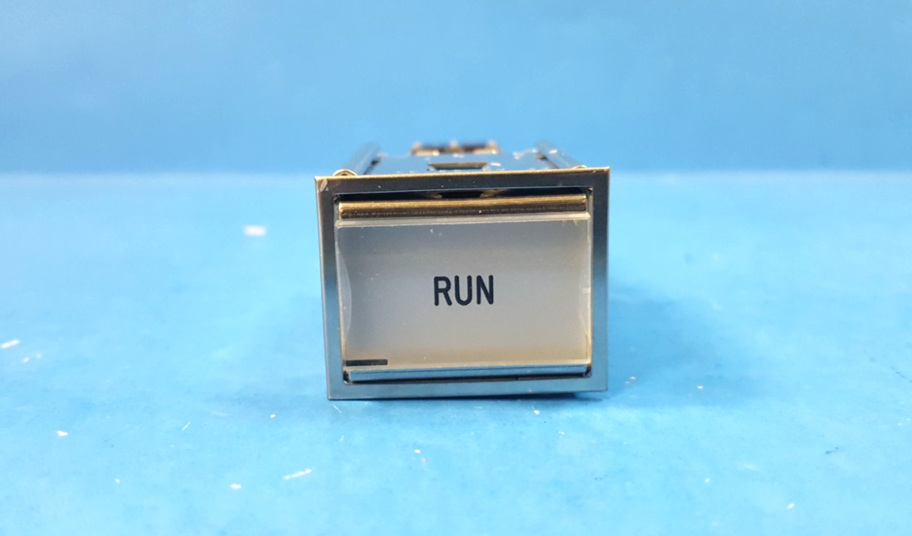 Indicating Switch, EATON, DPDT, 10EA1C1F10J2L(W)N1R1V12RUN, w/microswitch