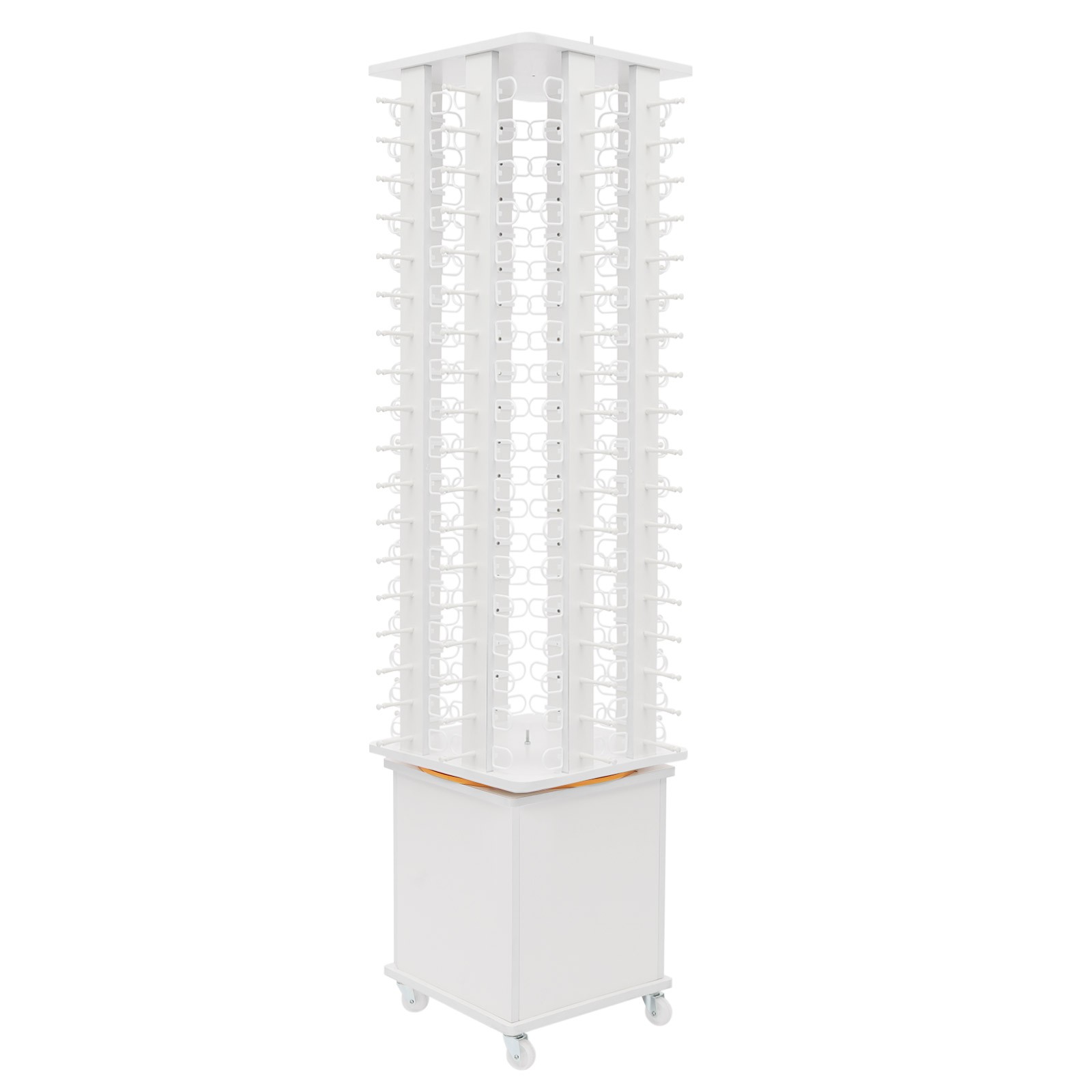 4-Sided Eyeglass Display Rack Eyeglass Holder Floor-standing Eyeglass Holder