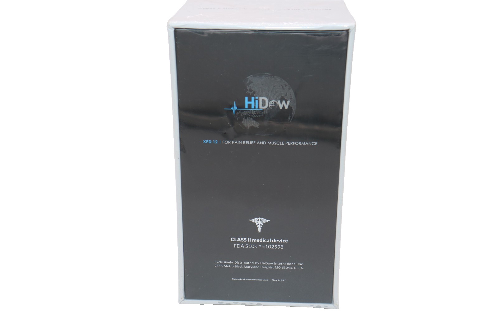 HiDow XPD 12 TENS EMS Muscle Stimulator 2-Channel JQ-5C-S Complete Kit new