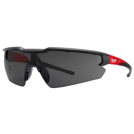Milwaukee Tool 48-73-2016 Safety Glasses, Gray Lens, Anti-Scratch, Flexible