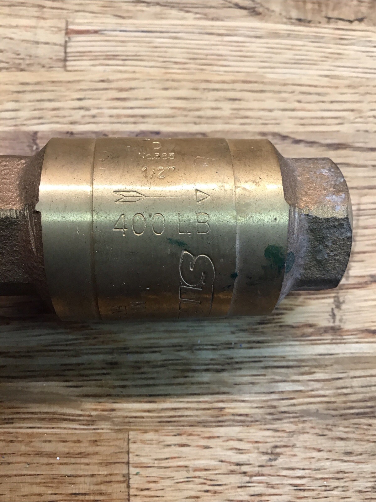 Strataflo Check Valve 1.5″ No 385 200Lbs Good Used Condition C-4