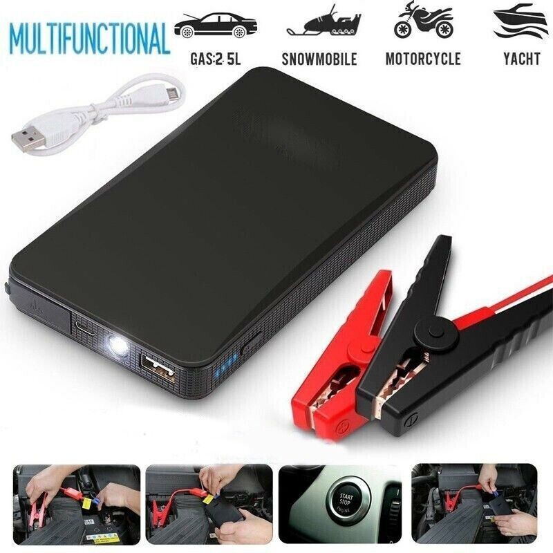 Portable Car Jump Starter 20000mAh Power Bank Battery Charger Booster Pack US
