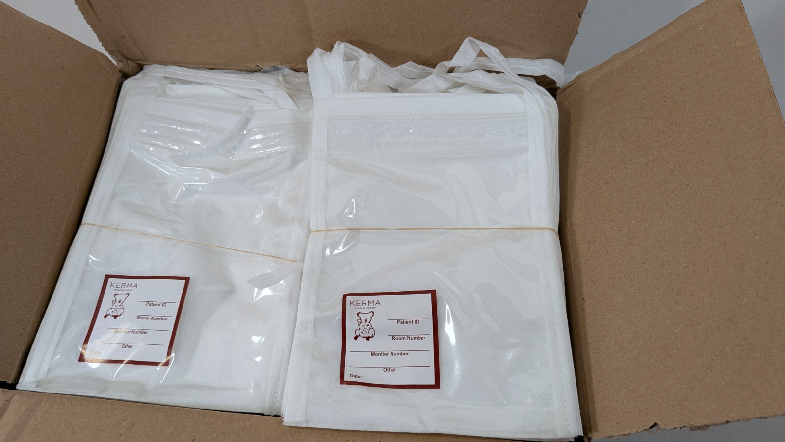 100 Kerma Telemetry Pouches 901A Polyester Single Strap – One Case