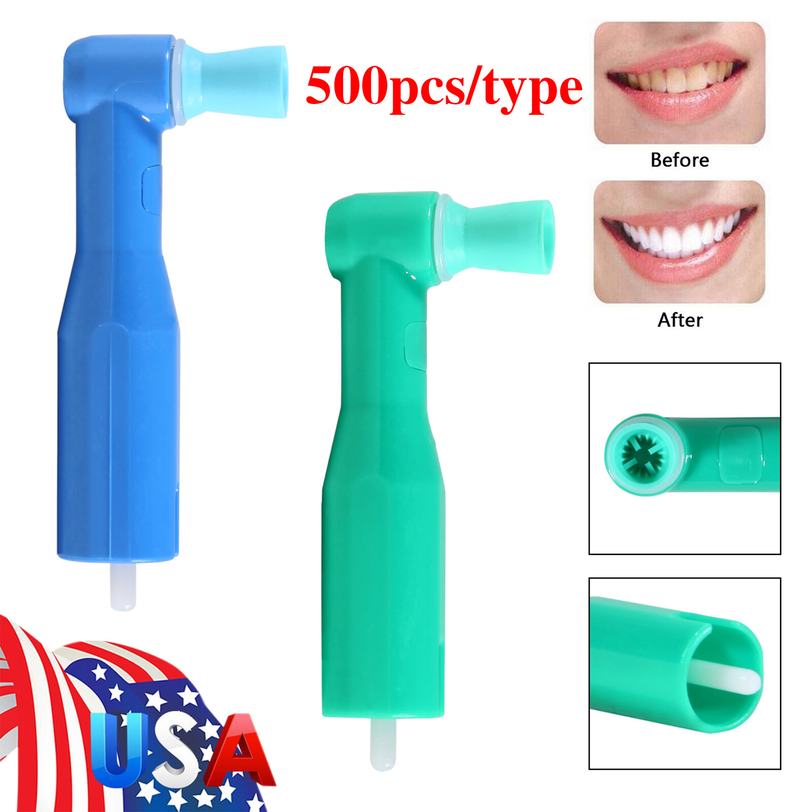 1040Pcs Dental Orthodontic Ligature Ties Braces Elastic Rubber Bands 40 Colors