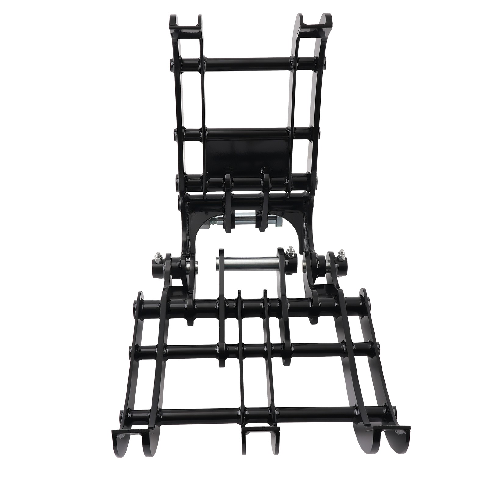 Durable Steel Grapple for Mini Excavator 0.8-1.8T Powder Coated Finish