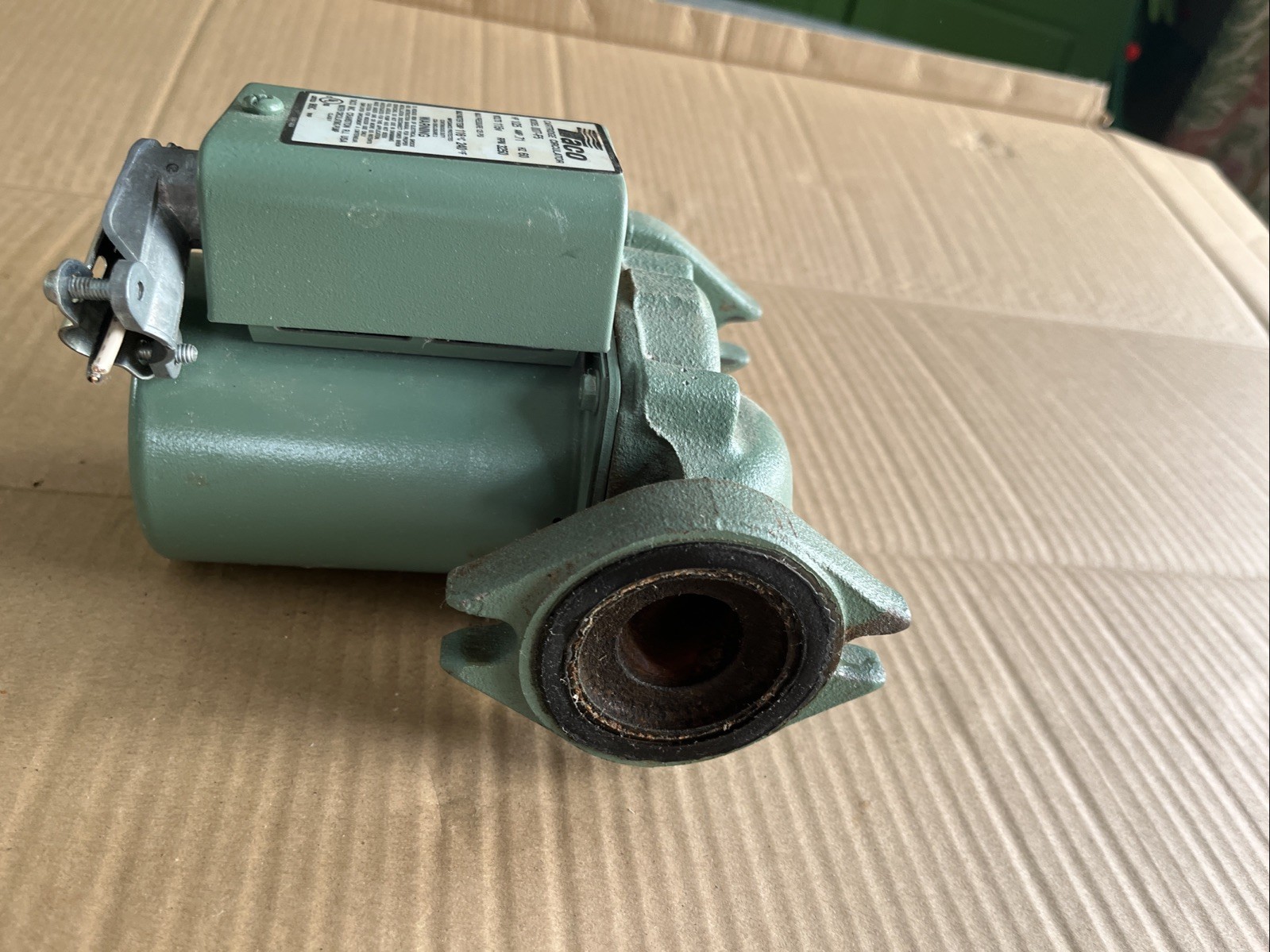 Not Tested. Taco 007-F5 Cast Iron Circulator, 1/25 HP