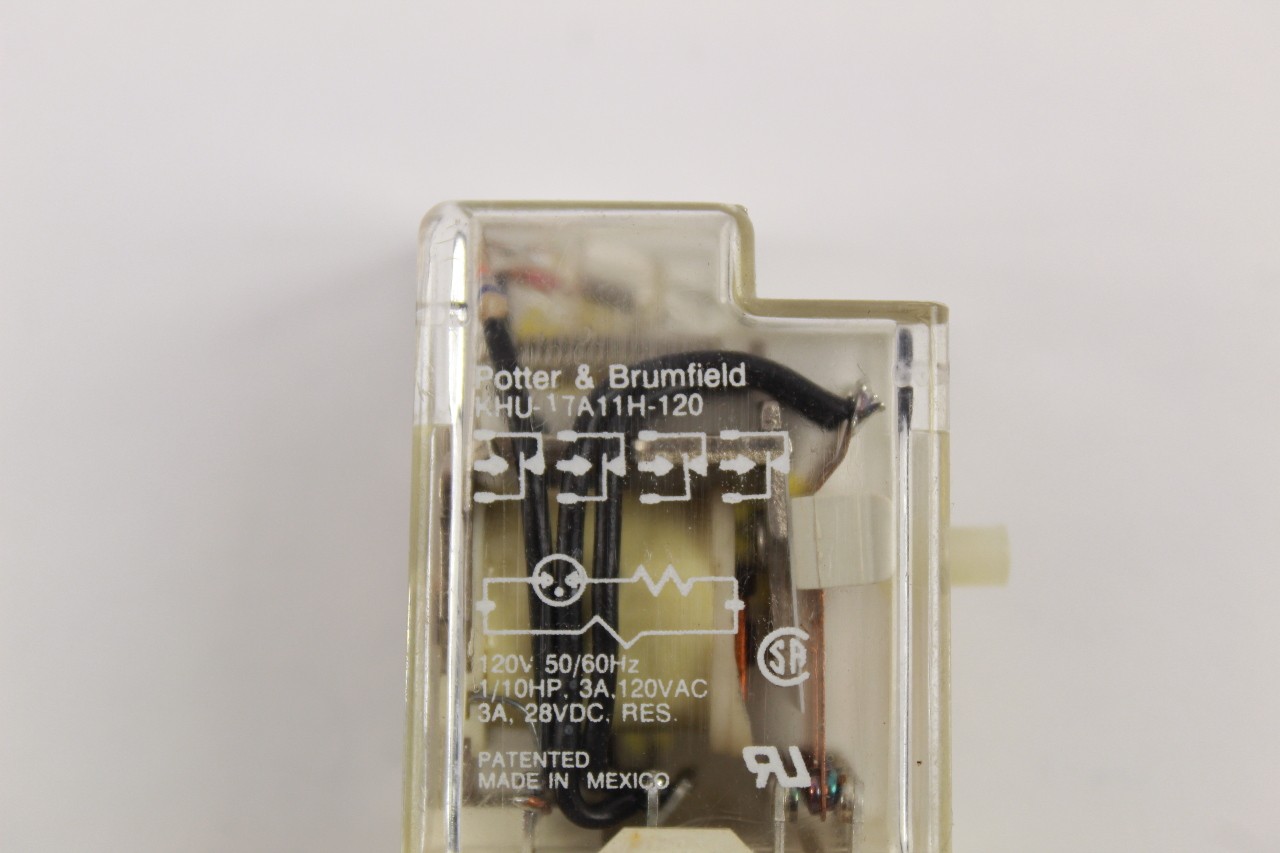 Potter & Brumfield KHU-17A11H-120 Electromechanical Relay