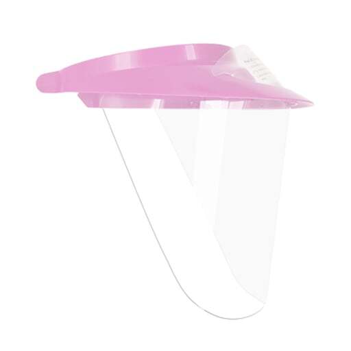 Pac-Dent V013PK iVisor Visor & Shield Kit Pink Contains 1 Visor and 3 Shields