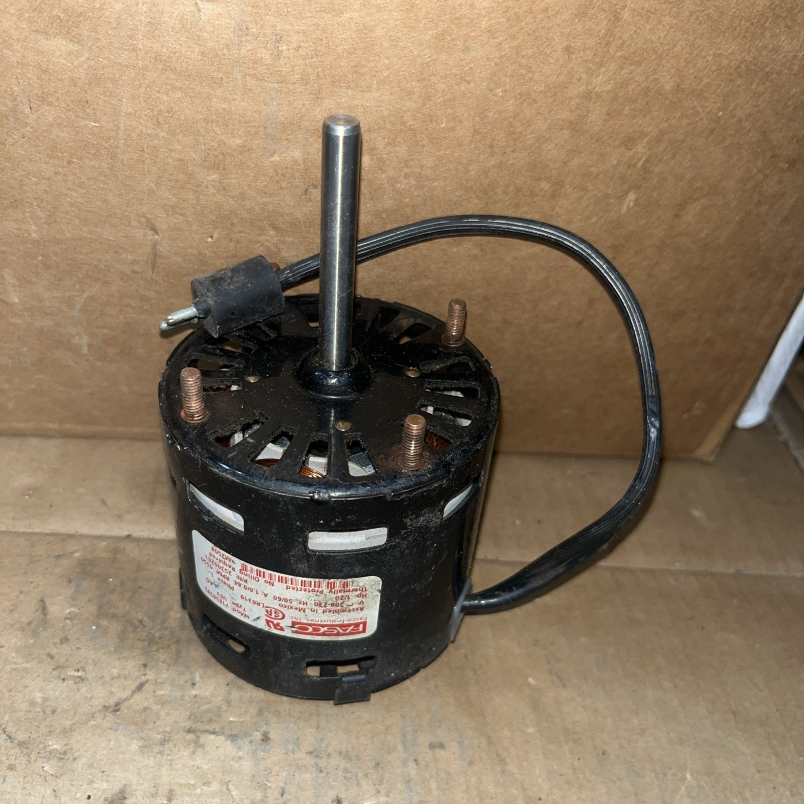 Fasco U63 71639383 Motor 25300201 208-230V 1550RM
