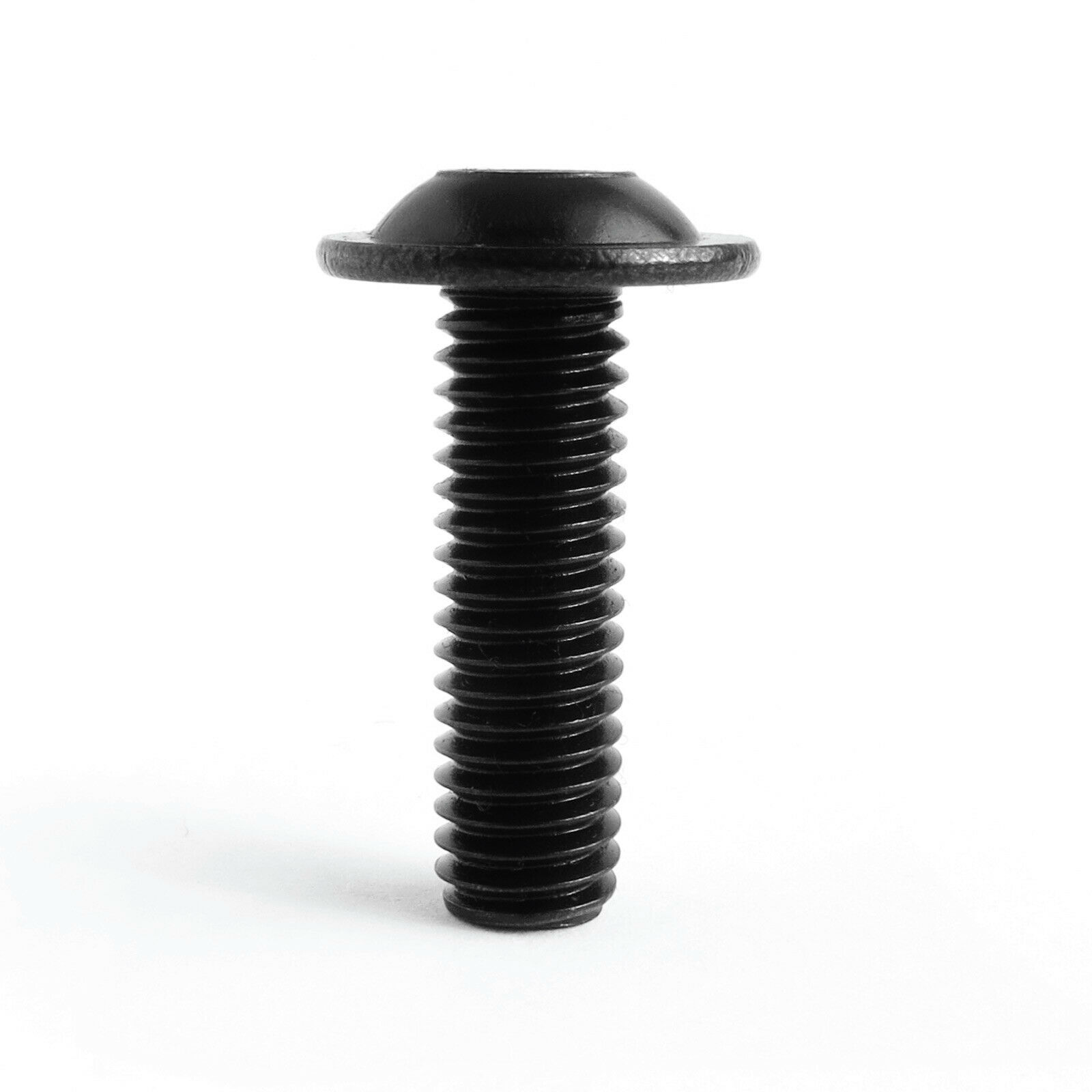 M4 M5 M6 M8 A2 BLACK STAINLESS HEX SOCKET FLANGED BUTTON HEAD ALLEN BOLT SCREWS