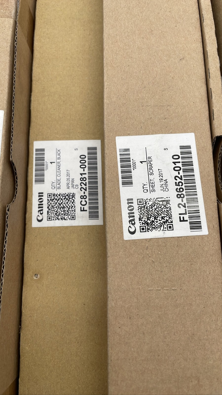 Canon FC5-2286 FC8-2285 FC8-2281 FL2-8652-010 FL2-8850 Copier Parts Lot of 5 NEW