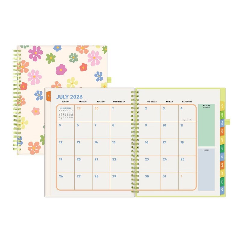 Blue Sky Your Year Elementary Weekly/Monthly Planner Wirebound 7″x9″ Huxley