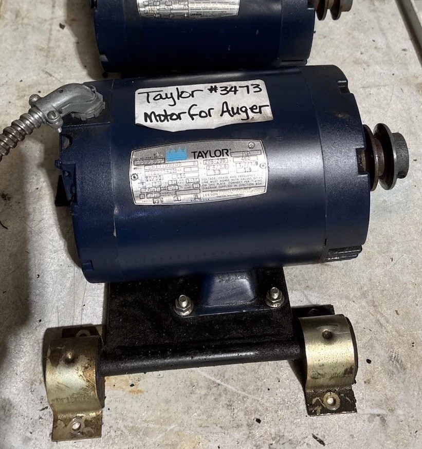 Taylor 013102-33 Beater Motor, 208/230V, 1HP, 3PH, Tested! Excellent Condition
