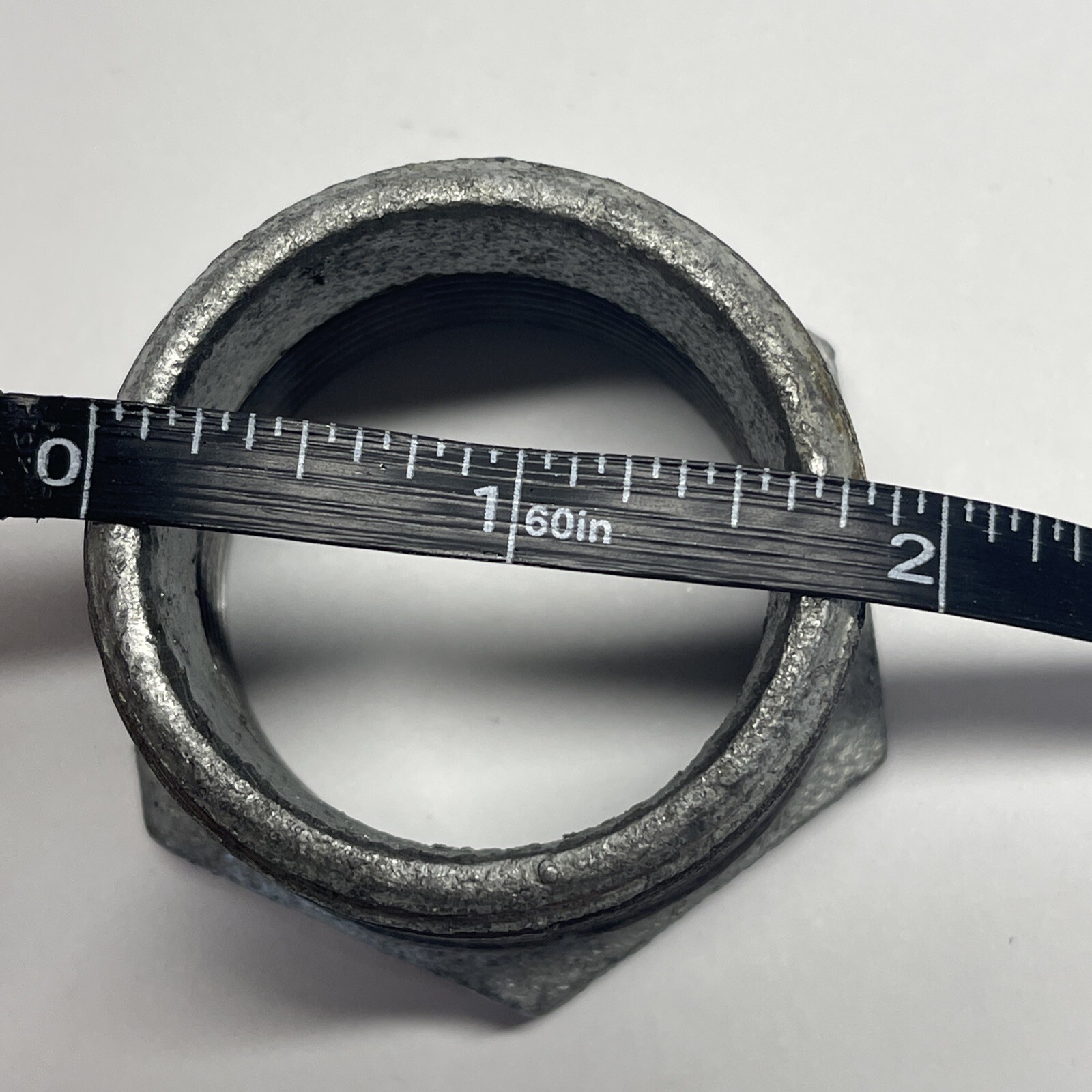RELIABILT 1-1/2-in x 1-1/4-in Galvanized Hex Bushing Hot or Cold 500PSI at 150F