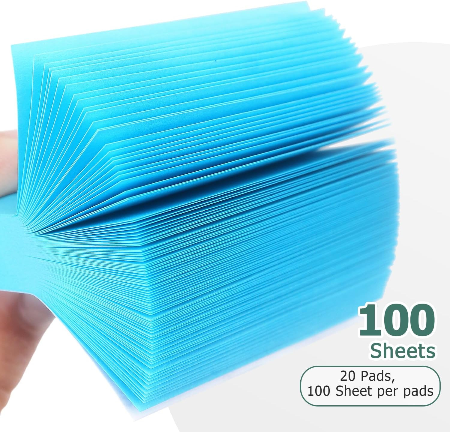 20 Pads Post It Notes 10 Colors 1.5 x 2 Inches Small Post It Notes 100 Sheets
