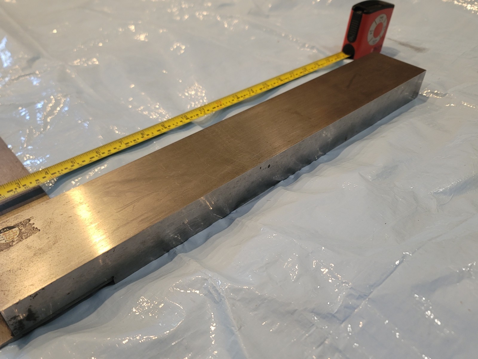 L.S. Starrett No. 20 Machinist Precision Square Blade 39″ 20-1/2″ Base