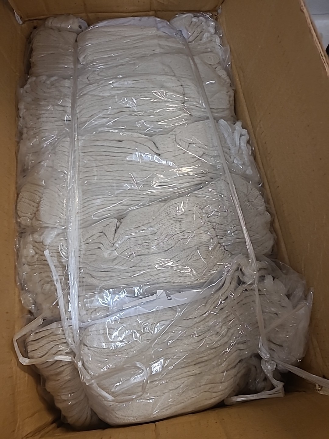 25 Dozen Cordova Industrial Gloves Size Large 60% Cott 40% Poly 3403L