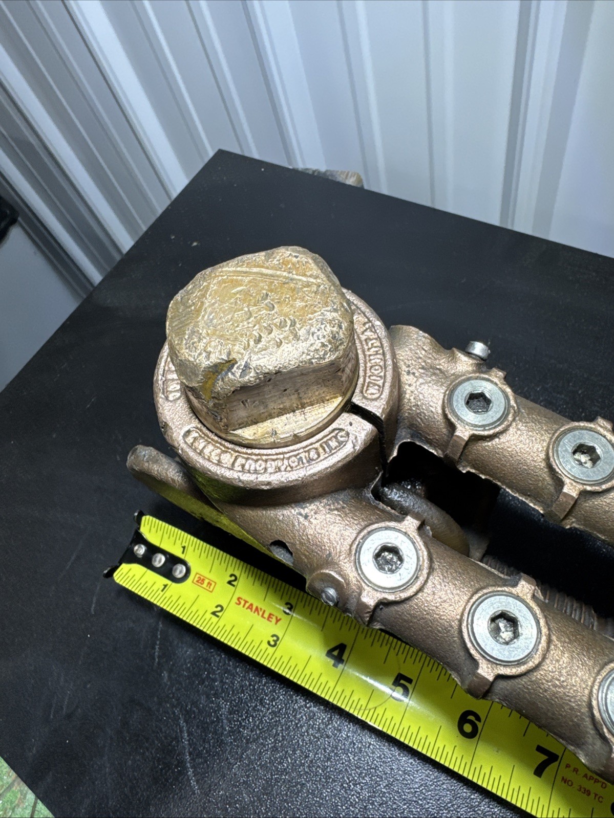 Roto Ground Clamp, Tweco Male Plug, C-Clamp Esab Welding Tweco