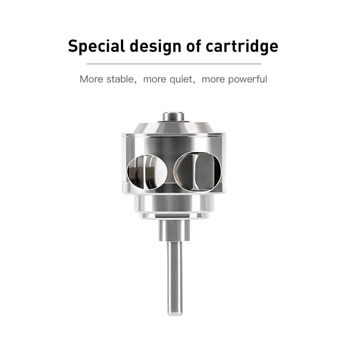 Dental Fiber Optic LED E-generator High Speed Handpiece 2/4 Holes/Diamond Bur FG