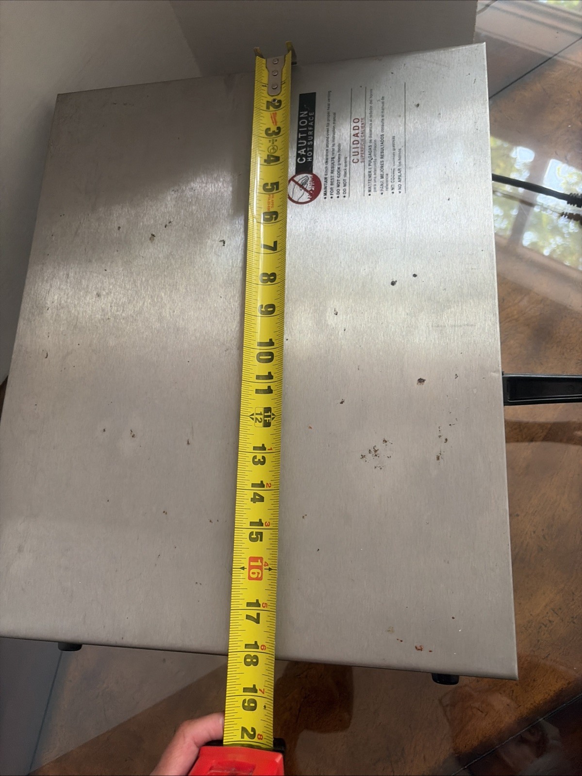 **PROFESSIONAL SERIES PIZZA OVEN – working Metal