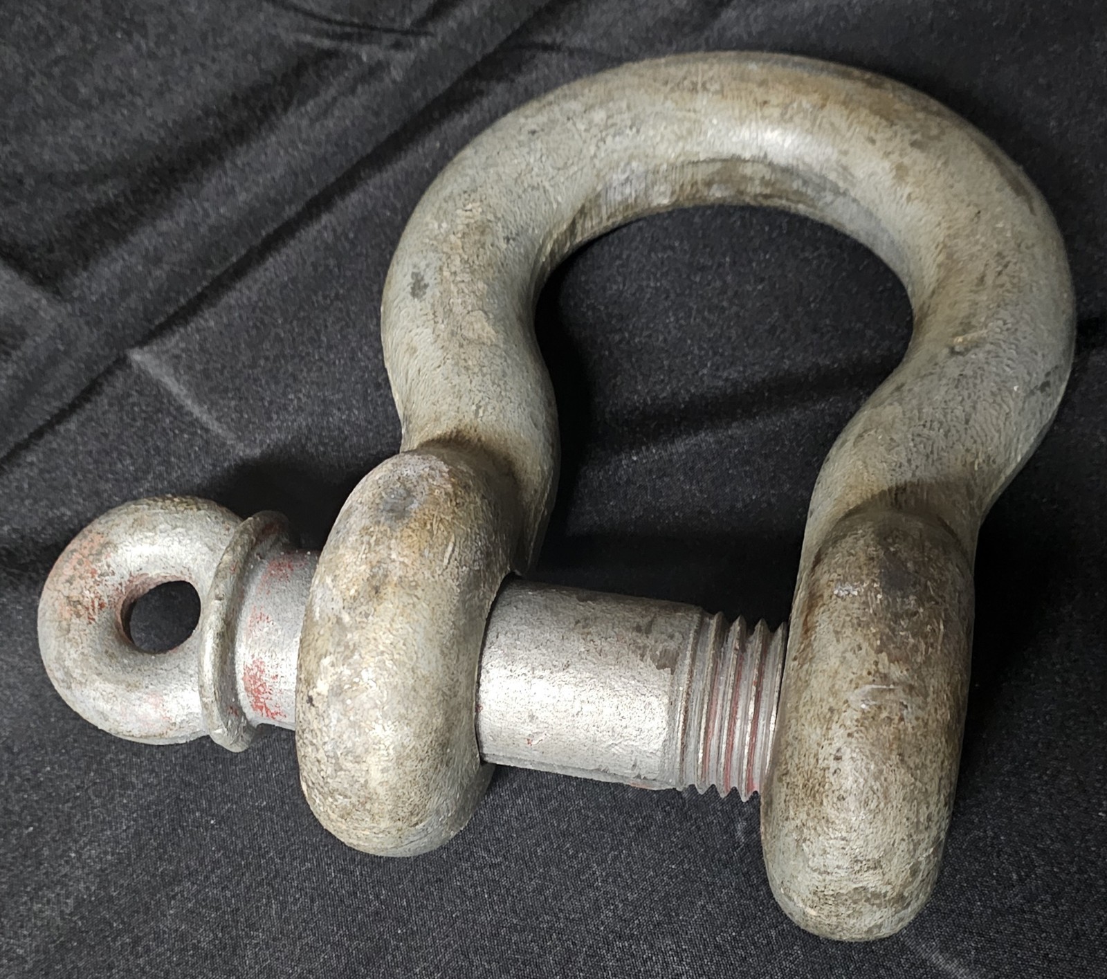 CROSBY 17 Ton Galvanized B3B 17T Shackle Clevis Rigging Lifting 1.5″ Treaded Pin