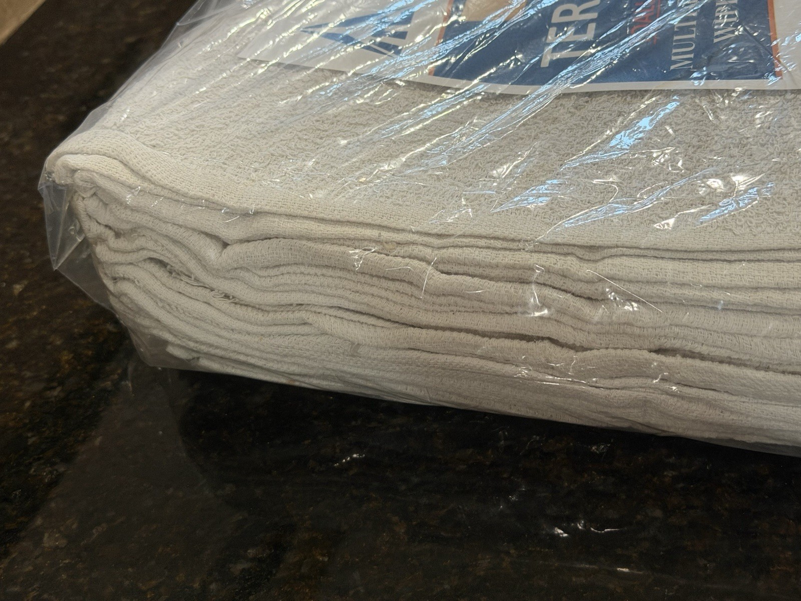 400 Count Terry Towels Ideal For Cleaning Polishing Rags 14″ x 17″ (4 Packs)