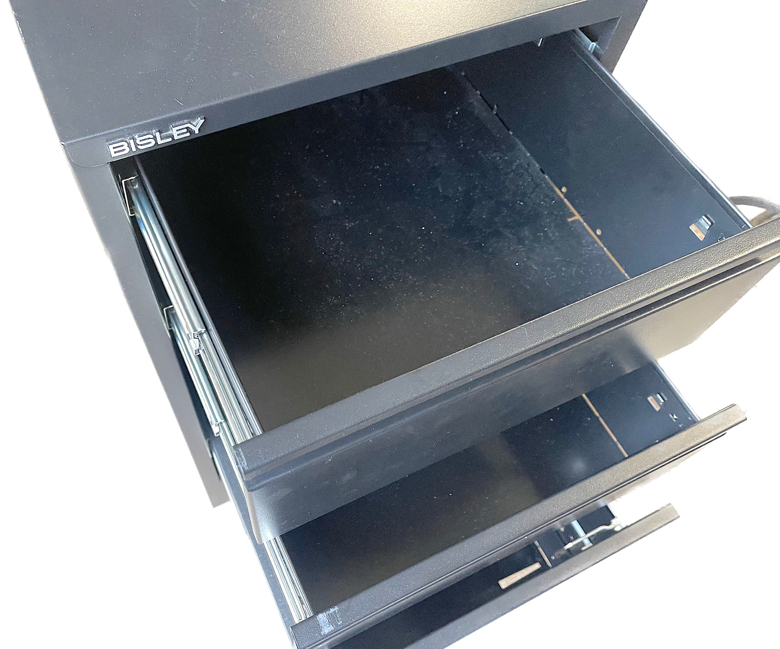 BISLEY 3 Drawer File Cabinet Metal Filing Home Office Steel No Key 29x16x16 NJ
