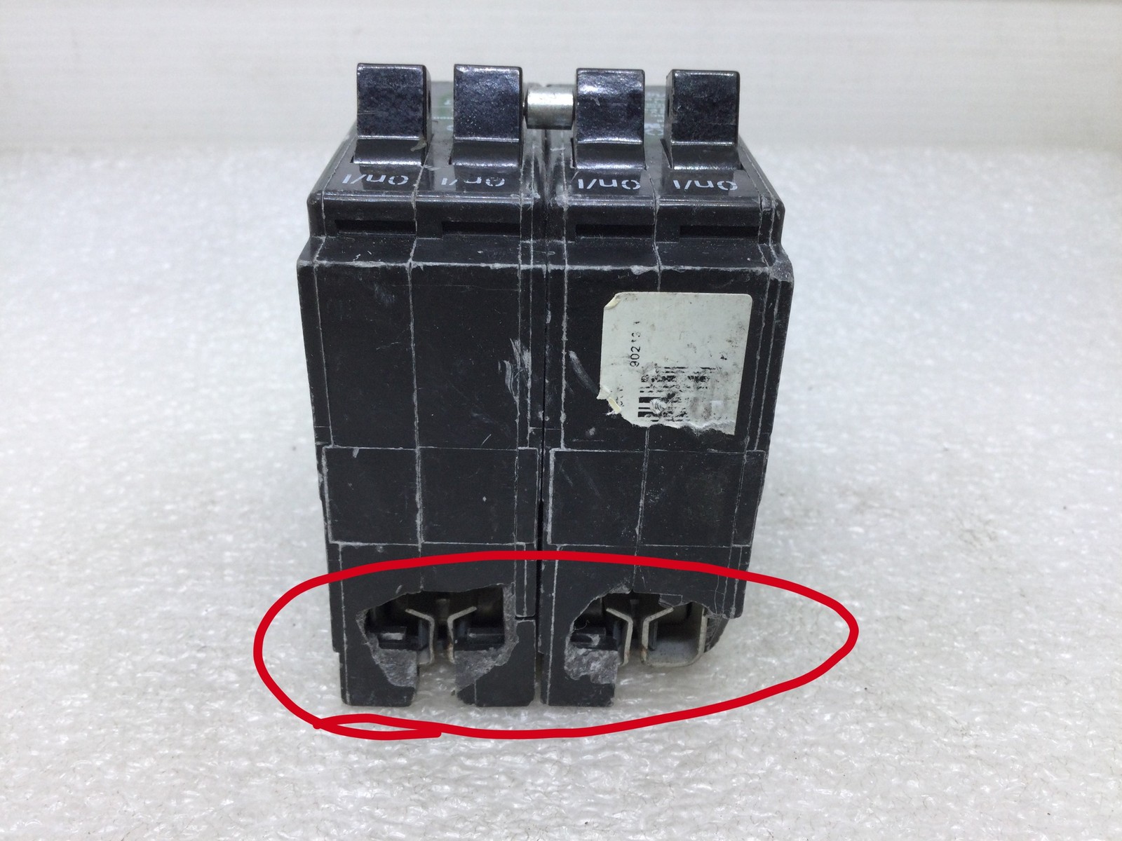 Cutler Hammer BQ220250/A220250 Types BRD & A 20/50 Amp 120/240Vac Breaker