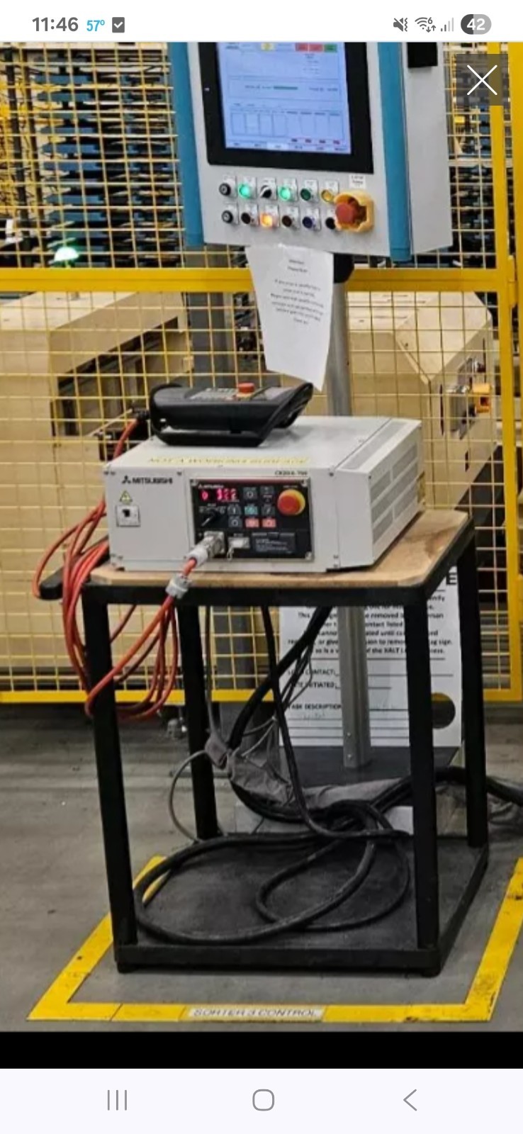 Mitsubishi Industrial Robot and Controller MELFA RV-6SDL
