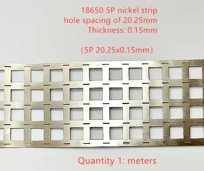 1M 0.15×20.25mm Nickel Strip for 18650 Battery Pack Spot Welding Belt