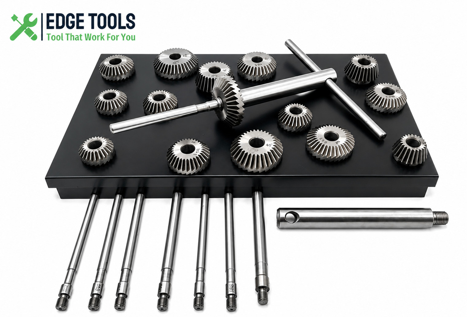 Engine Valve Seat High Carbon Steel Face HCS Cutter 15 Pc Set USA EDGE TOOLS