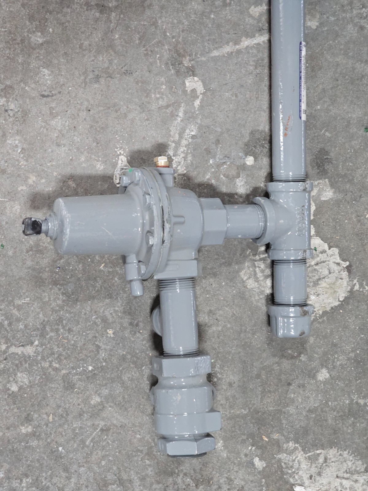 R.W Lyall Relief Valve 1 FPT X 1 NPS AGL29000430, Gray Powder Coated Finish