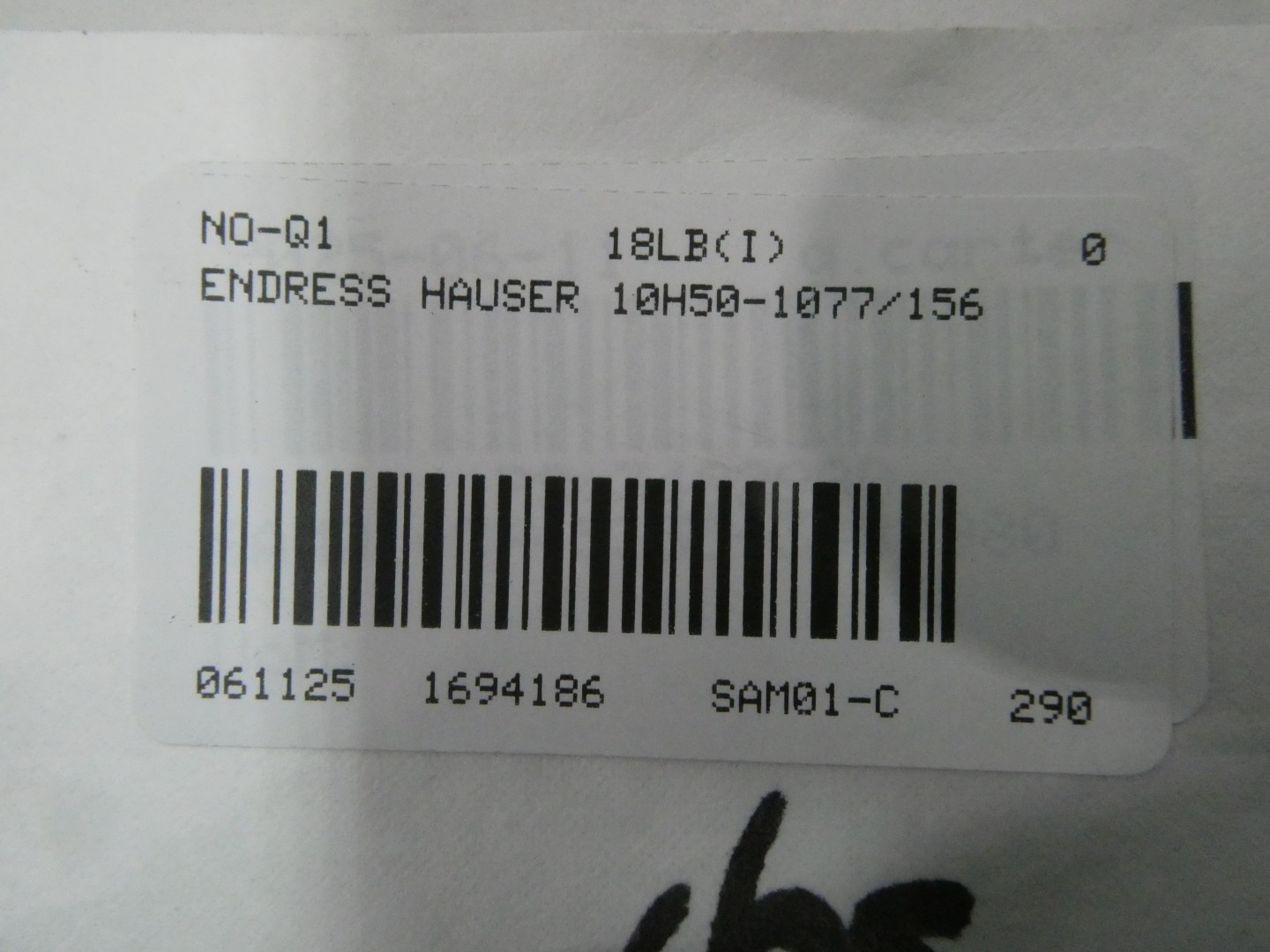 Endress Hauser 10H50-1077/156 10h50-uf0a1aa0a5aa Promag 10 Flow Meter 2in