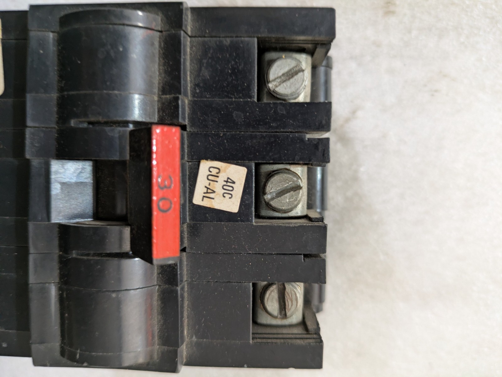 Federal Pacific Electric Stab-Lok 3-Pole Circuit Breaker 240VAC CTL Type FPE