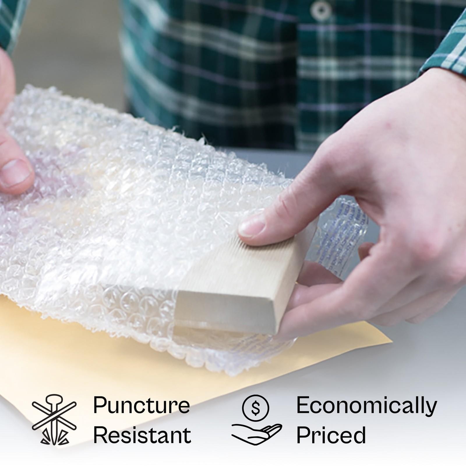 650 Pieces Bubble Out Bags 6″ x 8.5″, 3/16″ Bubble Lining, Clear, Recyclable