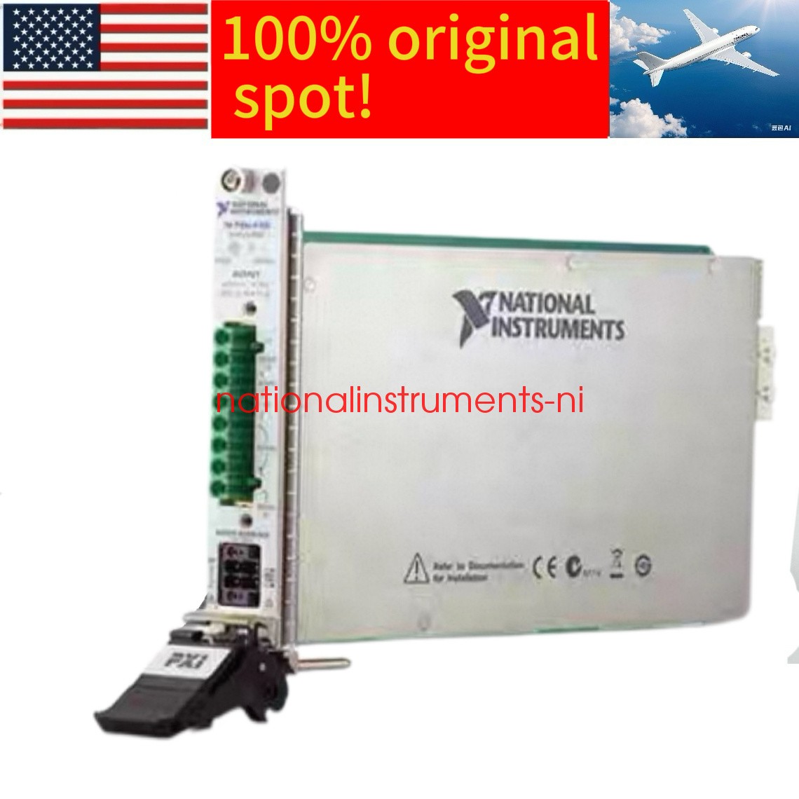 New NI PXIe-4137, PXI Source Measure Unit,±200V,±1 ADC,±3 A Pulsed, Up to 40 W