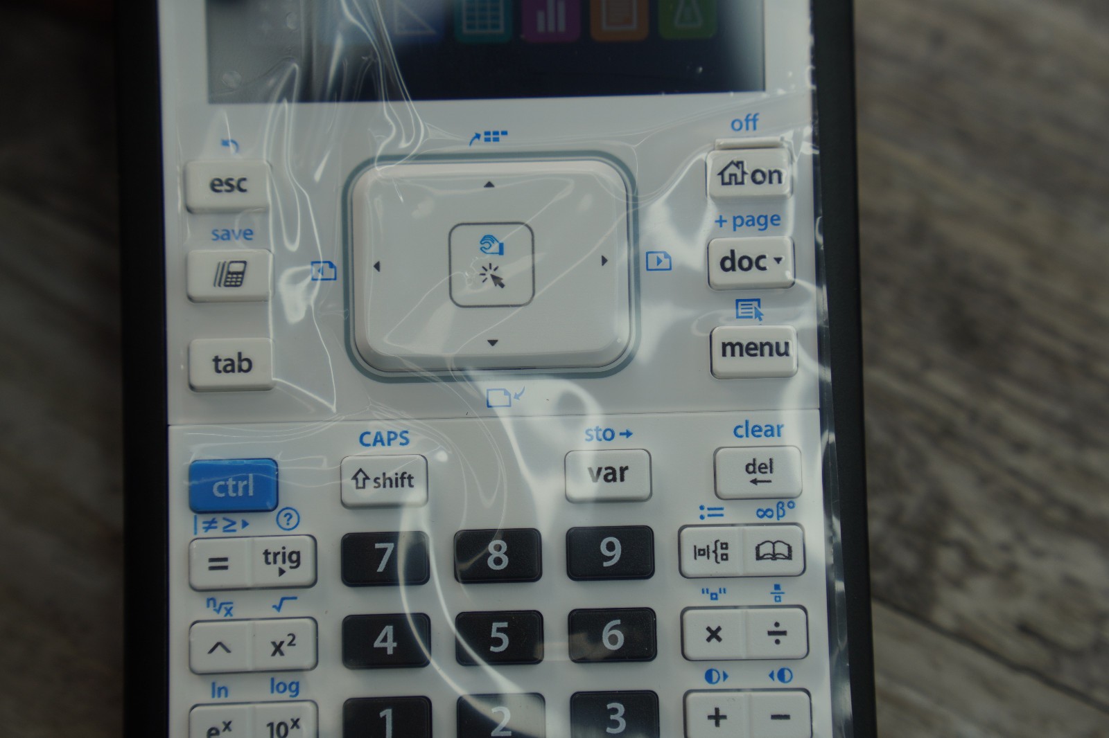 Texas Instruments TI-Nspire CX II Graphing Calculator White/Blue Free Shipping!
