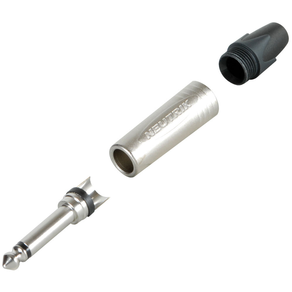 Neutrik NP2X Plug 1/4″ Mono Nickel/Silver