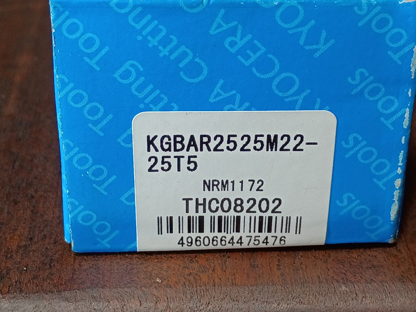 Kyocera KGBAR2525M22-25T5 Indexable Lathe Toolholder New GBA43R195-020 Insert
