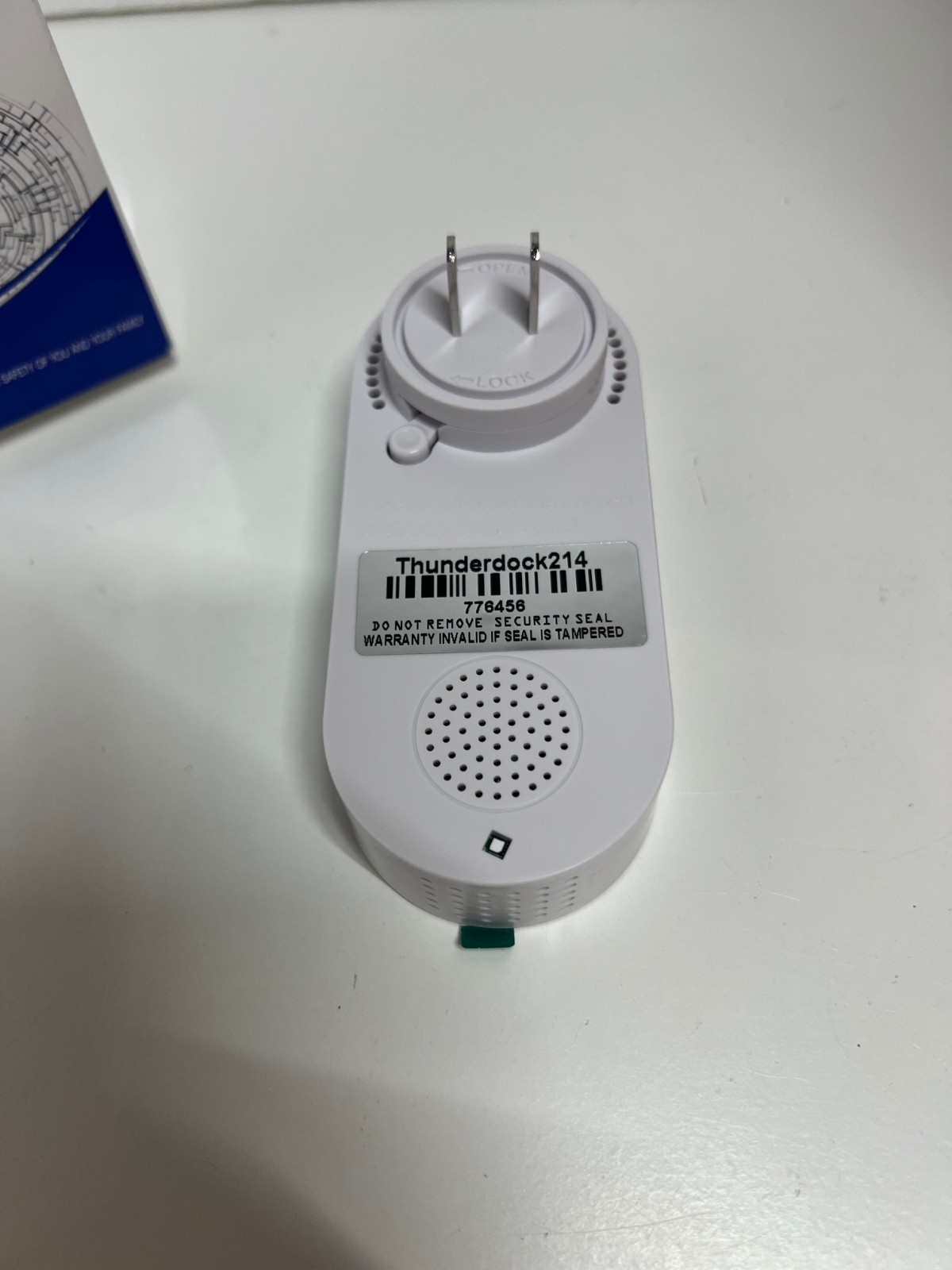 4PCS 4-IN-1 NATURAL GAS LEAK DETECTOR & CARBON MONOXIDE DETECTORS W/ TEMPERATURE