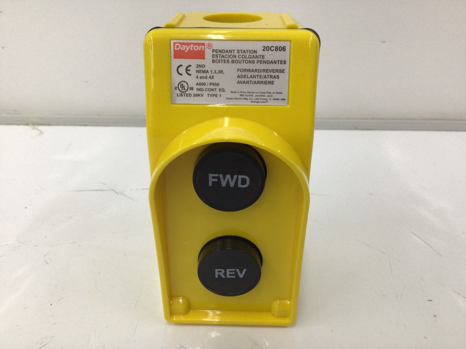 NEW DAYTON 20C806 PENDANT CONTROL STATION