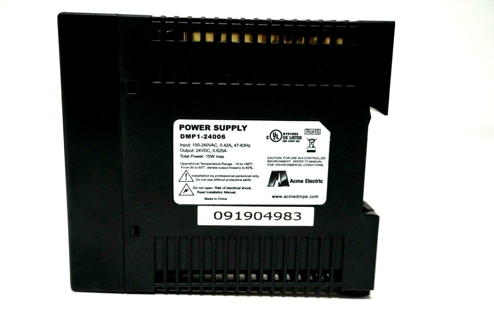 NEW ACME ELECTRIC DMP1-24006 POWER SUPPLY DMP124006