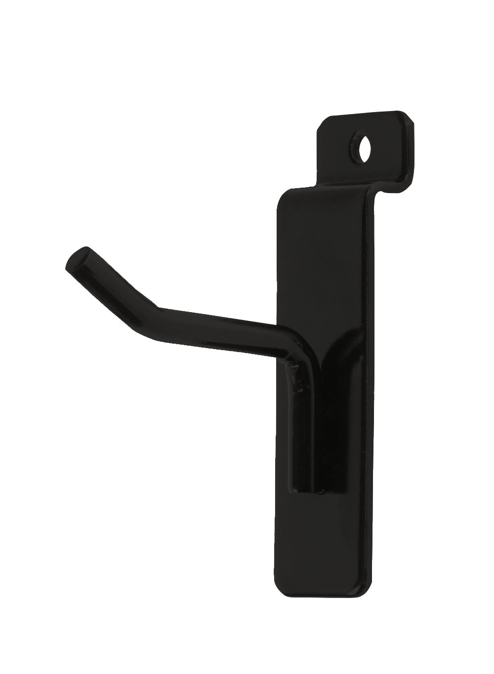 SSWBasics Slatwall Accessories: 2″ Black Slatwall Hooks, 25 Count – Premium