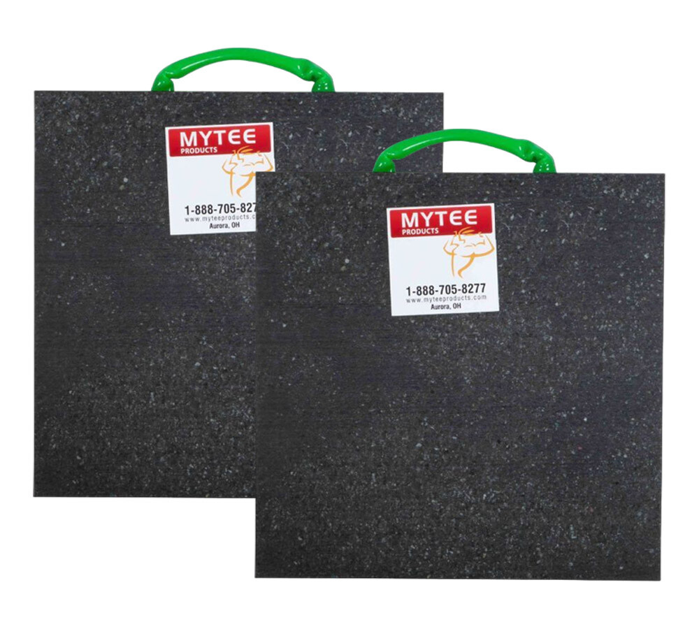 2Pk 15″x15″x1.5″ Outrigger Pad w/ Ergonomic Handle Pad for RV, Crane, Wrecker