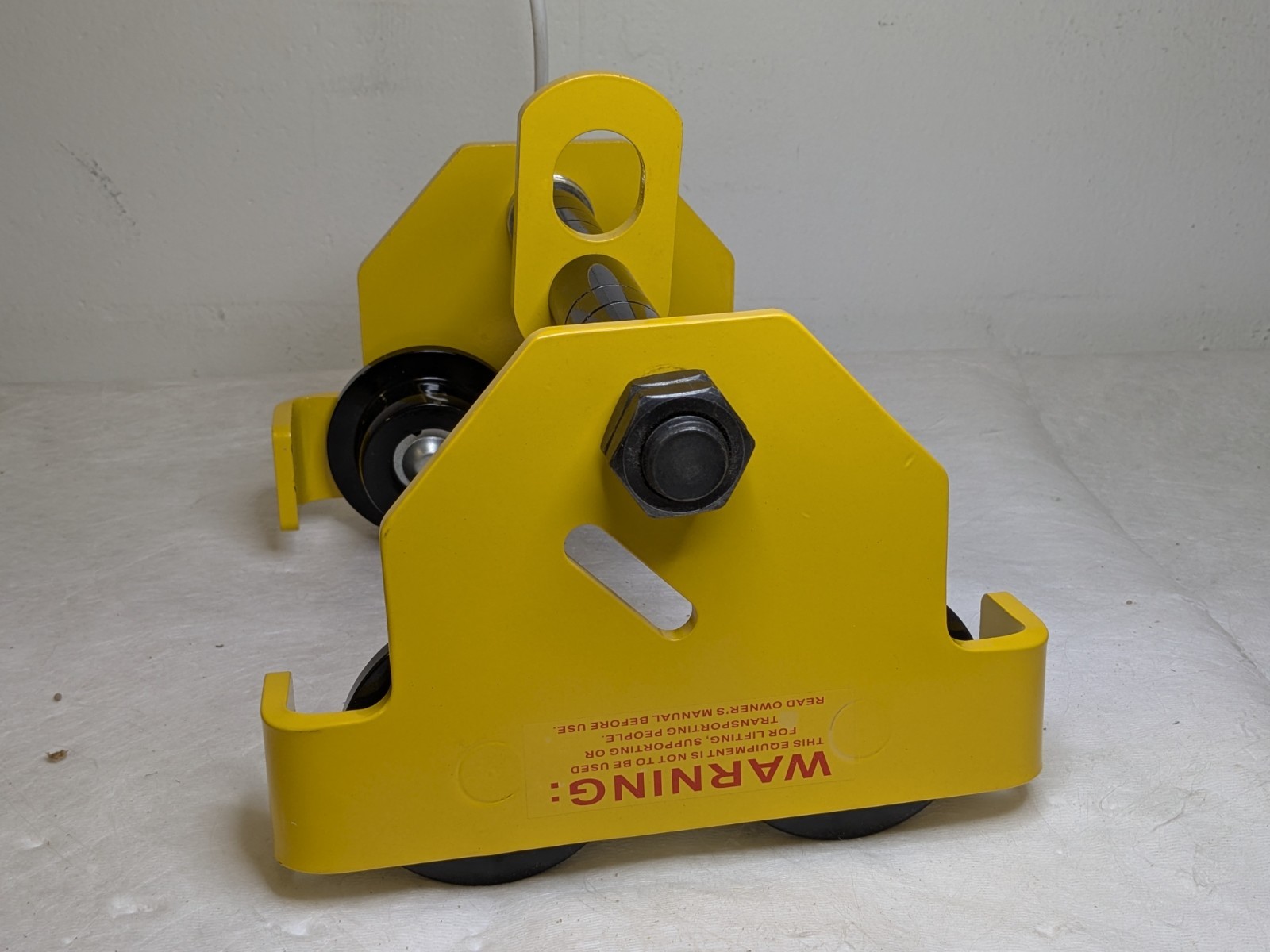 Oz Lifting Products Push Beam Trolley 1 Ton Load Capacity OZ1PBT