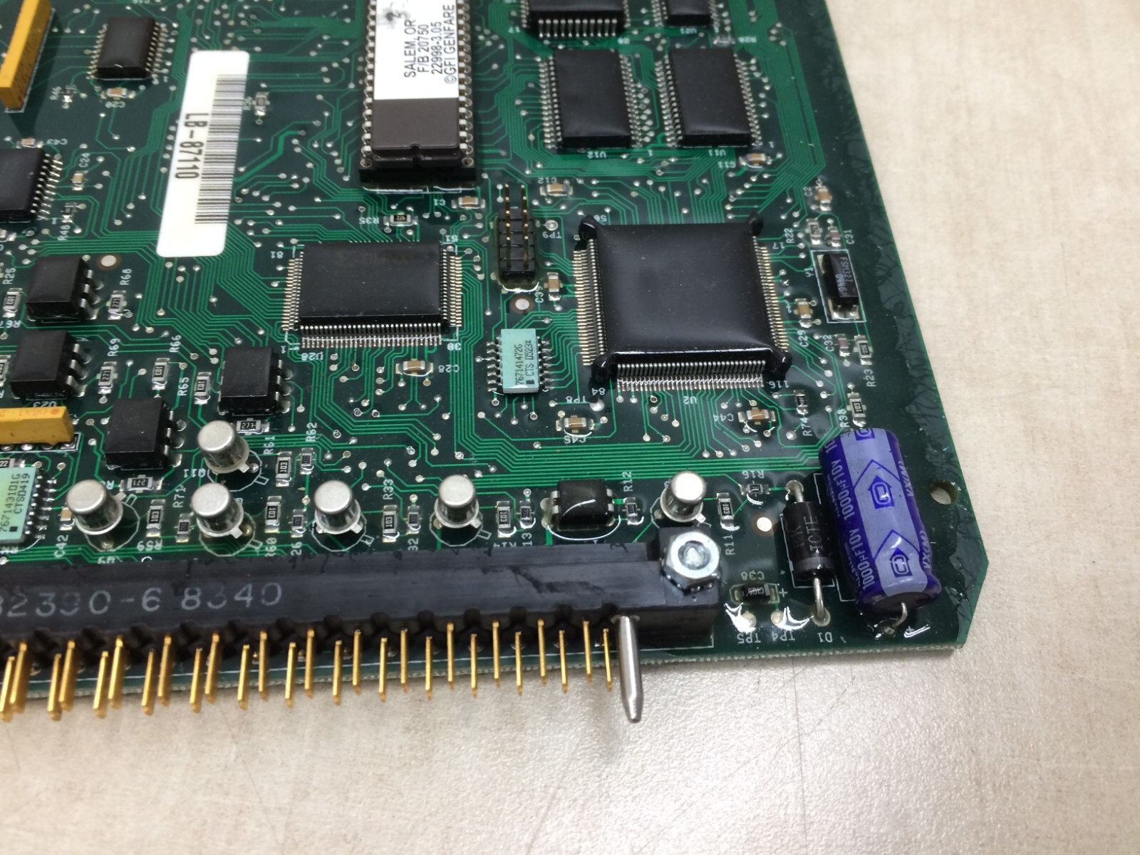 Genfare GFI D20750 REL D EPEOM PC Logic Board CENTaBILL D04441-0005 Farebox