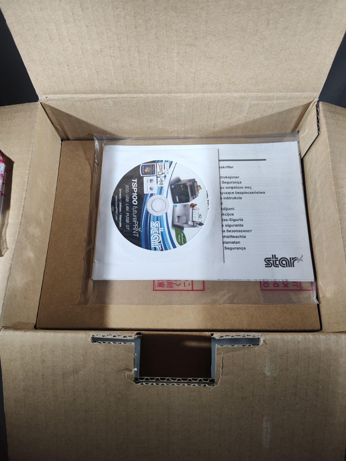 Star Micronics TSP143IIU GRY US ECO USB – Monochrome Thermal Receipt Printer