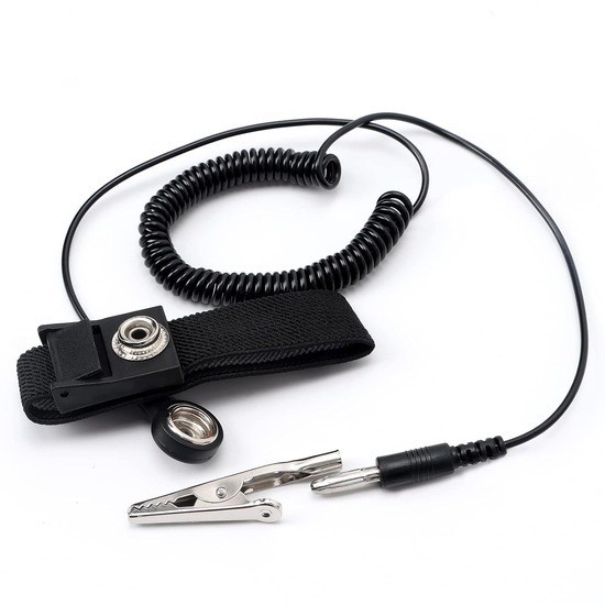 Anti Static ESD Wrist Strap Adjustable Grounding Band for PC Electronics Repair