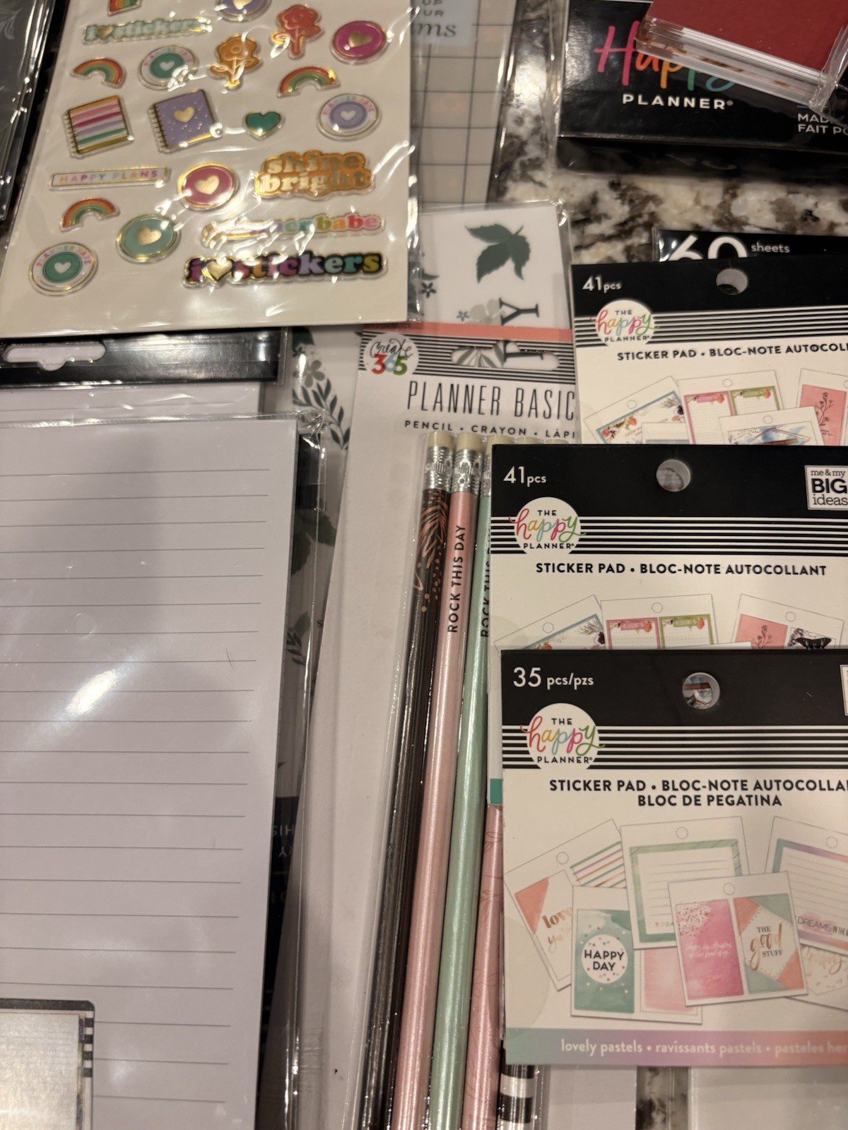 Happy Planner Classic/Mini, Notes, Accessories, Stickers NEW – # 2