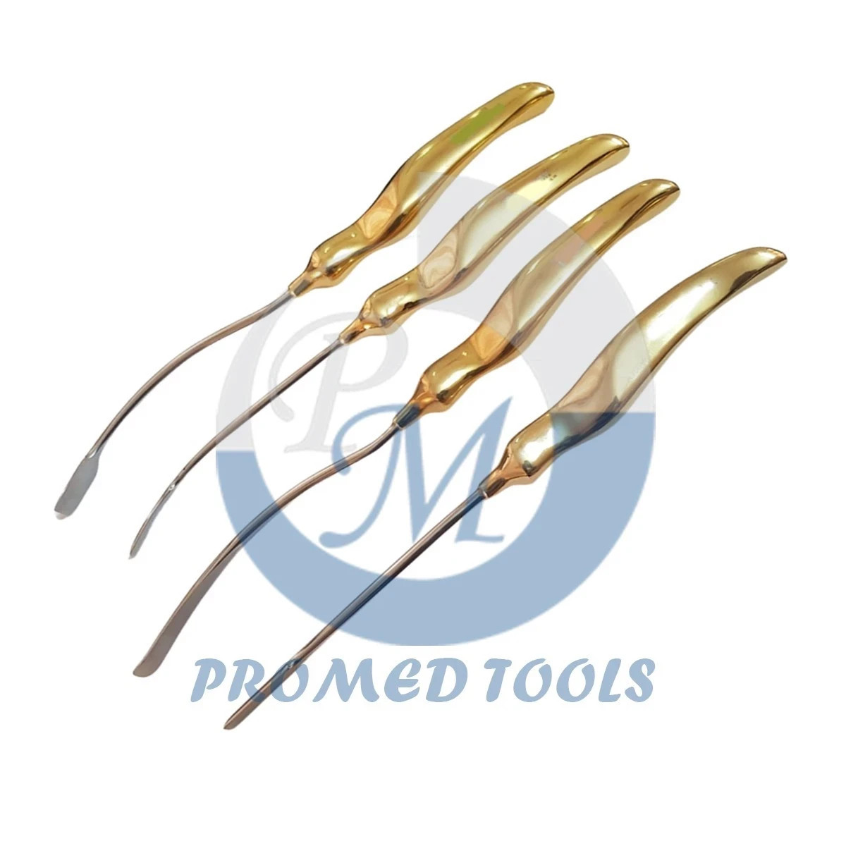 Plastic Surgery Brow Lift & Face Lift Instruments Scalp Elevators Set of 4 Piece
